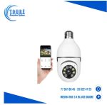 Caméra IP Lampe Espion 360 Wifi Alarme Et Capteur De Présence