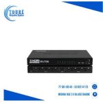 Répartiteur HDMI 1x4 | 8 ports support 3D boîtier en alliage B-GO Full HD1080P