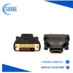 DTECH DVI Male to HDMI Female Adapter Bi-Directionnel DVI-D Port Converter