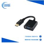 Convertisseur d’adaptateur DisplayPort vers VGA, connecteur DP mâle vers VGA femelle