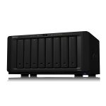 Synology Disk Station DS1819+ - Serveur NAS - 8 Baies - SATA 6Gb/s - Raid 0, 1, 5, 6, 10, JBOD - RAM 4 Go - Gigabit Ethernet - iSCSI Noir