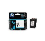 Cartouche d'encre noire d'origine 63 Consommables pour imprimante HP Inkjet