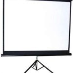 Ecran vidéoprojecteur manuel sur trépied 200 x 200 cm