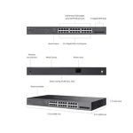 Switch 28 ports Gigabit Omada avec 24 ports PoE – Image 3