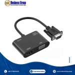 Adaptateur VGA vers VGA & HDMI avec Audio 3,5 mm